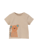 s.Oliver T-Shirt kurzarm in Beige