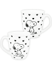 United Labels The Peanuts Tasse Snoopy - Herzen Kaffeetasse Kaffeebecher 280 ml in Mehrfarbig