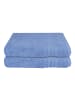 Schiesser Duschtuch Milano im 2er Set in Hellblau