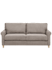 Beliani 3-Sitzer Sofa RONNEBY in Braun - (W) 190 x (H) 88 x (L) 78 cm