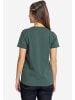 elkline Kurzarm T-Shirt Urlaub Bike in trekking green