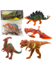 Wisam Dinosaurierfiguren-Set T-Rex Pteranodon Stegosaurus Parasaurolophus
