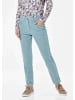 GOLDNER Sportliche Slim Fit Baumwollhose in mint