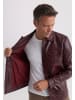 Felix Hardy Lederjacke in Bordeaux