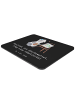 Mr. & Mrs. Panda Mouse Pad Künstlerin Traum mit Spruch in Schwarz