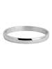 Adeliás Damen Armband – Armreif aus Edelstahl Ø 6,2 cm cm in silber