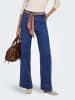 ONLY Jeans mit weitem Bein in Medium Blue Denim