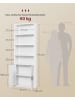 VASAGLE 2er-Set: Bücherregal Custos-old in Weiß - (B)24 x (H)175 x (T)60 cm
