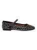 Steve Madden Ballerinas in Schwarz/Silber