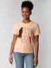 wat? Apparel T-Shirt Love and flex in Fraiche Peche