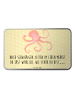 Mr. & Mrs. Panda Metalldose Tintenfisch mit Spruch in Gelb Pastell