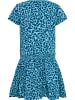 Hummel Kleid S/S Hmlflowy Aop Dress S/S in BLUE CORAL