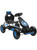 HOMCOM Gokart Tretauto Blau+Schwarz