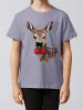 wat? Apparel T-Shirt Rehkitz in Lavender