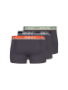 Skiny Trunks 3er Pack in grau