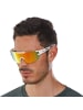 YEAZ SUNSPARK Sport-Sonnenbrille Creme White/Mango Red in weiß