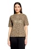 Betty Barclay Sweatshirt mit Rippenstruktur in Beige/Khaki