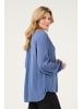 Kaffe Langarm-Bluse Amber Regular fit in Blue Indigo