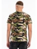 Lonsdale T-Shirt "Gunnista" in Camouflage