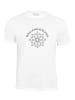 Cotton Prime® Steuerrad T-Shirt - Wellenrauschen in Weiss