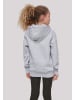 F4NT4STIC Hoodie Baum mit Blumen Hoodie in grau meliert