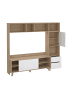 ebuy24 Regalsystem Next Eiche 209 x 49 cm