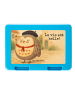 Mr. & Mrs. Panda Lunchbox Eule Frankreich Design mit Spruch in Weiß