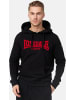 Lonsdale Hoodie "Hooded One Tone" in Schwarz