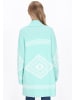 IZIA Women Cardigan in aqua