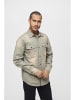 Brandit Long Sleeve Shirt in olive grey