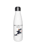 Mr. & Mrs. Panda Wasserflasche Orca Zylinder mit Spruch in Weiß
