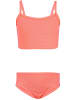 Aquarti Mädchen Bikini Set Zweiteilig Bikinislip Bustier in orange