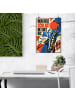 Mr. & Mrs. Panda Poster Saxophon modern Design mit Spruch in Weiß