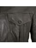 Bugatti Lederjacke Lammnappa in Anthrazit