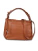Toscanto Leder Schultertasche Toscanto Tasche hellbraun ca. 38cm