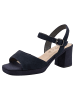 Tamaris WIDE FIT Sandalette in NAVY SUEDE