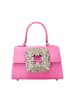 faina Women Handbag in Pink