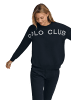 Polo Club Pullover in Navy Blau