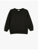 KOTON Sweatshirt in Schwarz