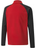 Puma Pullover "TeamLIGA 1/4 Zip Top Jr" in Rot
