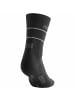 cep Running-Socken Reflective Mid-Cut in Schwarz011