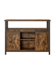 VASAGLE Sideboard Daxton in Vintagebraun - (B)33 x (H)80 x (T)100 cm