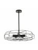 Licht-Erlebnisse Deckenlampe Ø 56 x (H)58 cm in Schwarz
