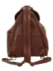 piké City Rucksack ANNA MARIA echt Leder in braun
