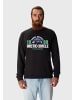 OLDSKULL Sweatshirt Wrldvibe Aurora Mountain Quest Graphic in Black