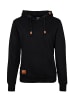 SCHIETWETTER Hoodie unifarben in black