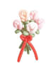 Rico Design Nonbook - Ballonstrauß Rosen, Rosa Mix