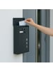 relaxdays Briefkasten in Anthrazit - (B)25 x (H)40 x (T)11,5 cm