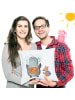 Mr. & Mrs. Panda Couchkissen Pinguin & Maus Wanderer ohne Spruch in Weiß