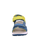 superfit Sandale CRISS CROSS in Blau/Gelb